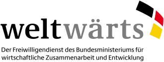 Logo des weltw&auml;rts-Freiwilligendienstes